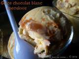 Glace chocolat blanc-speculoos