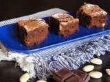 Brownie aux amandes caramélisées