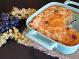 Clafoutis aux raisins noirs et blancs