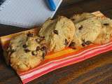 Cookies noisettes et chocolat