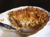 Crumble aux pommes et aux flocons d'avoine