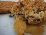 Crumble aux pommes et spéculoos Lotus