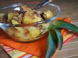 Crumble express ananas frais