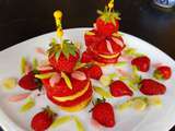 Millefeuilles de fraises