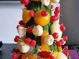 Pyramide de fruits