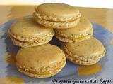 Macarons au citron (fourrage au lemon curd)