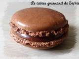 Macarons chocolat au lait cannelle