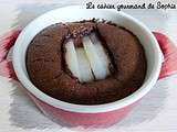 Meilleur fondant au chocolat (avec des poires)