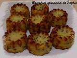 Mini cannelés comté ciboulette