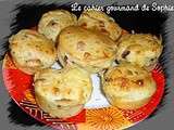 Muffins lardons, oignons, fromage