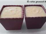 Petits pots de crème saveur madeleine