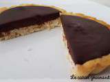 Tarte coco chocolat