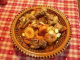 Tajine d'agneau aux abricots et amandes