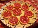 Tartelettes aux pralines