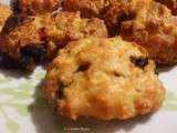 Cookies au gruyère aux pétales de tomates séchées