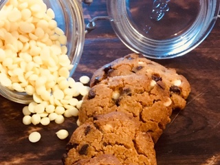 Monsieur Cuisine...... les Cookies de pain à la fleur de sel