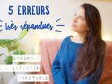 5 erreurs courantes (et peu connues) // #intestinirritable