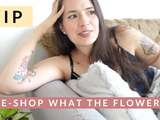 Ouverture de l’e-shop What The Flower en vip