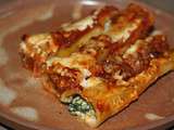 Canneloni epinards-ricotta