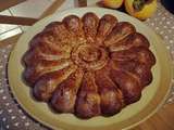 Pudding fondant aux kakis et à la cannelle