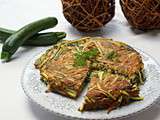 Galette de sarrasin aux courgettes