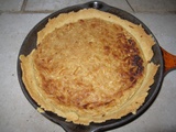 Tarte aux pommes râpées