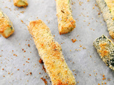 Bâtonnets de courgette au parmesan