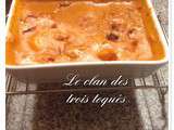 Gratin de fruits de mer a la tomate