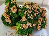 Brocoli aux graines de sesame dorées