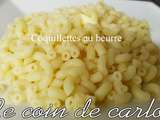 Coquillettes au beurre