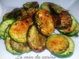 Courgettes gratinées au parmesan