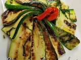 Courgettes grillées