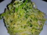 Embeurré de chou frisée