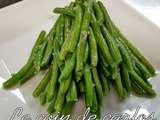 Haricots verts au beurre