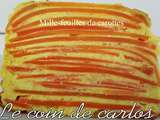 Mille-feuilles de carottes