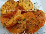 Patate douce au piment d'espelette