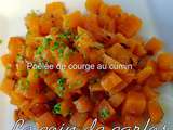 Poêlée de courge au cumin