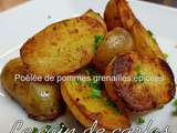 Poêlée de pommes grenailles épicées