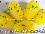 Pomme de terre au safran