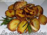 Pommes grenailles sautées au romarin