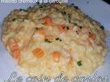 Risotto crémeux à la citrouille