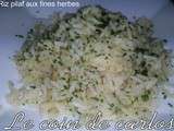 Riz pilaf aux fines herbes