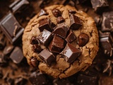 Cookies express tout chocolat : recette rapide et fondante en 15 minutes