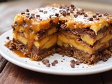 Millionaire’s slice : dessert caramel chocolat facile et gourmand maison