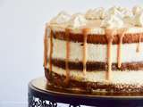 Naked cake pomme caramel