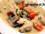 Blanquette à l'ancienne au poulet