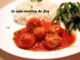 Boulettes de veau à la ricotta