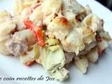 Casserole de nouilles au thon