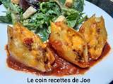 Coquilles au boeuf haché tex-mex