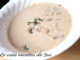 Crème de champignons gourmet